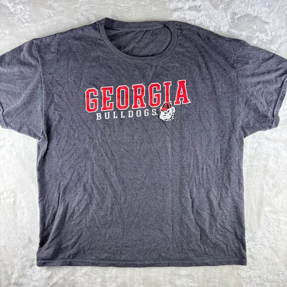 Georgia Bulldogs T-Shirt Short Sleeve Men's NO TAG Measurements Pictured - Picture 1 of 4